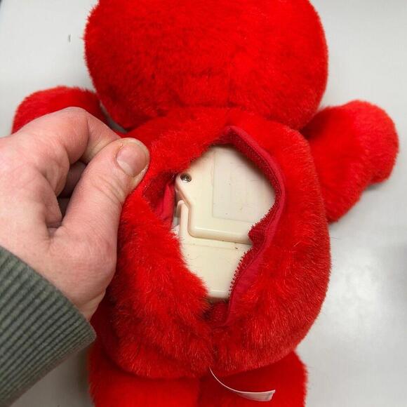 Vintage Tickle Me Elmo Original Plush 1995 Tyco NOT WORKING for REPAIR or Parts - Picture 5 of 10
